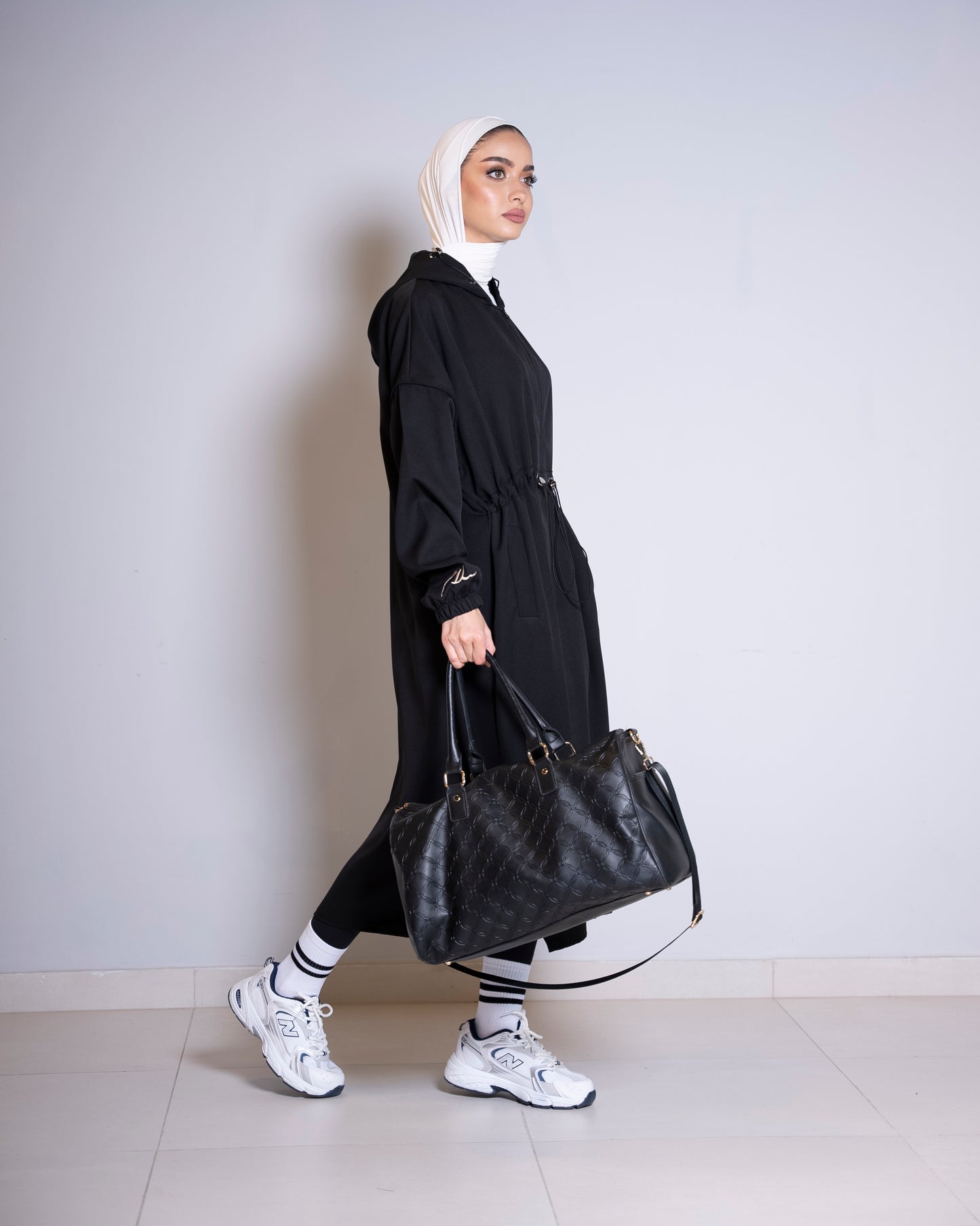 Black long jacket