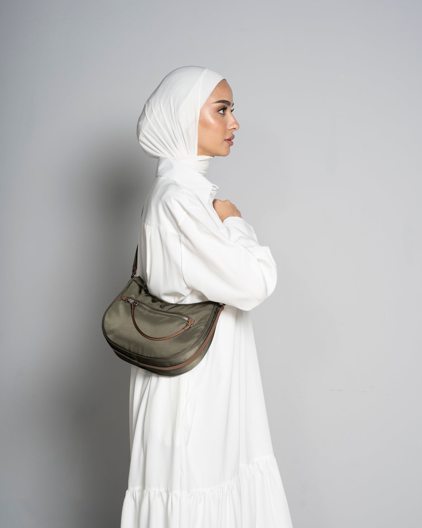White Salam Dress