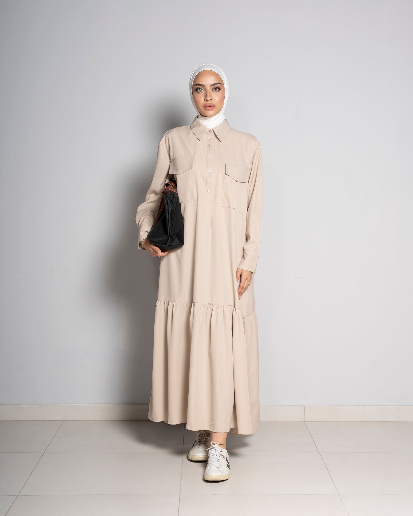 Biege Salam Dress