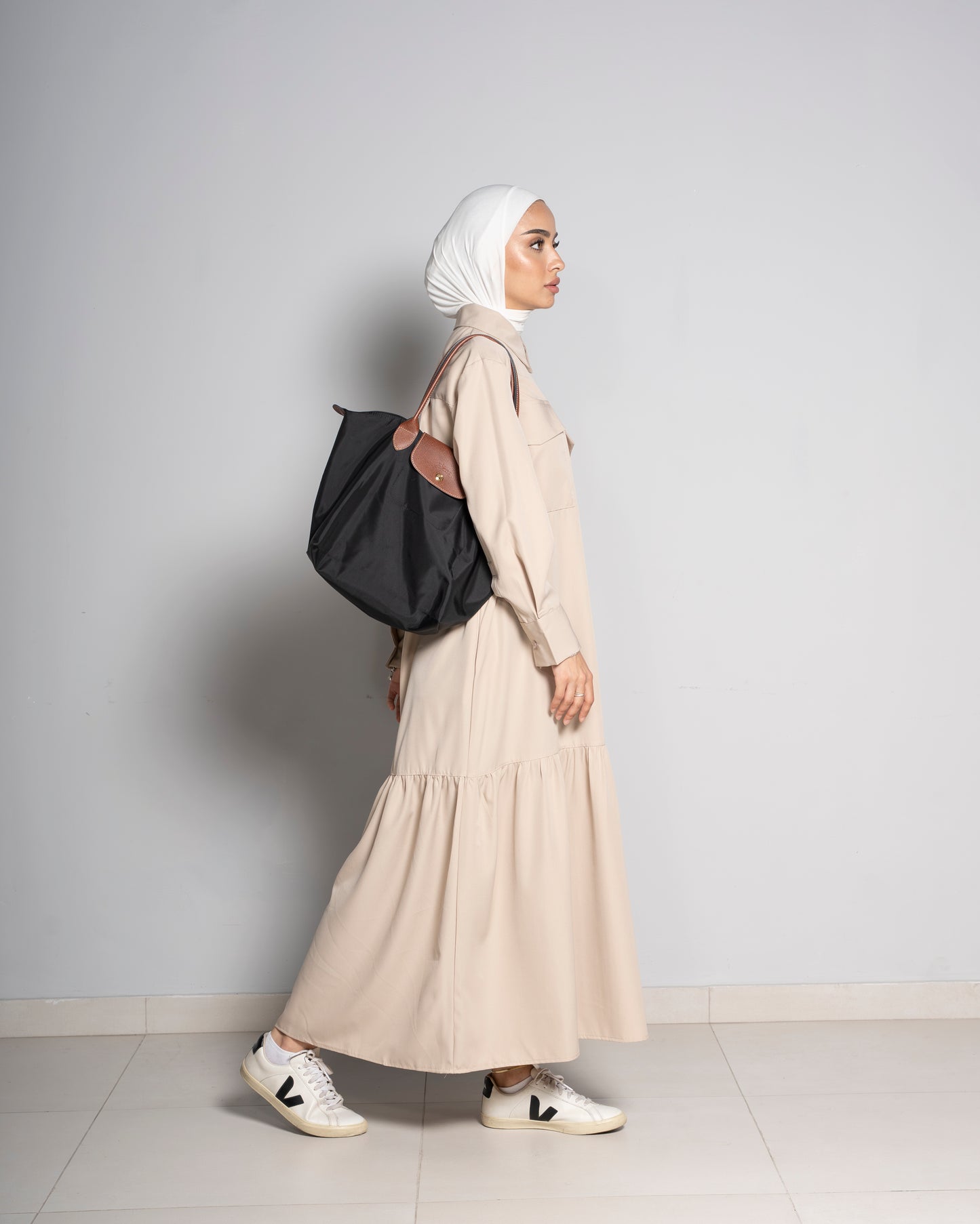 Biege Salam Dress