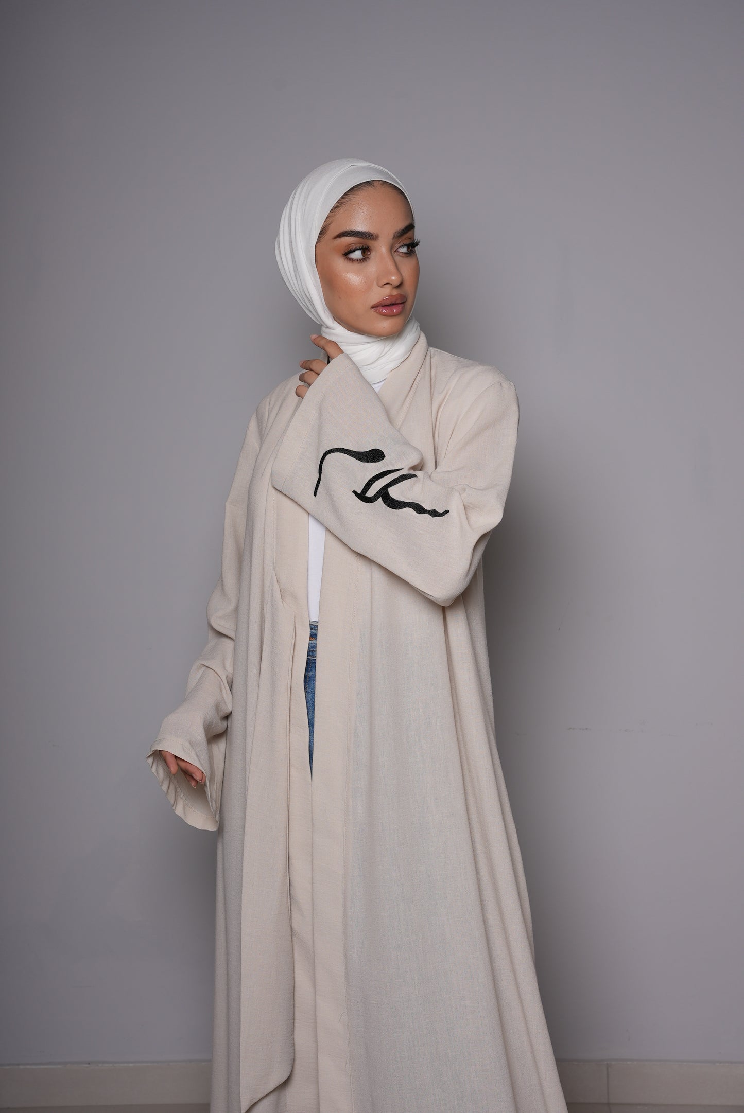 ABAYA BEIGE