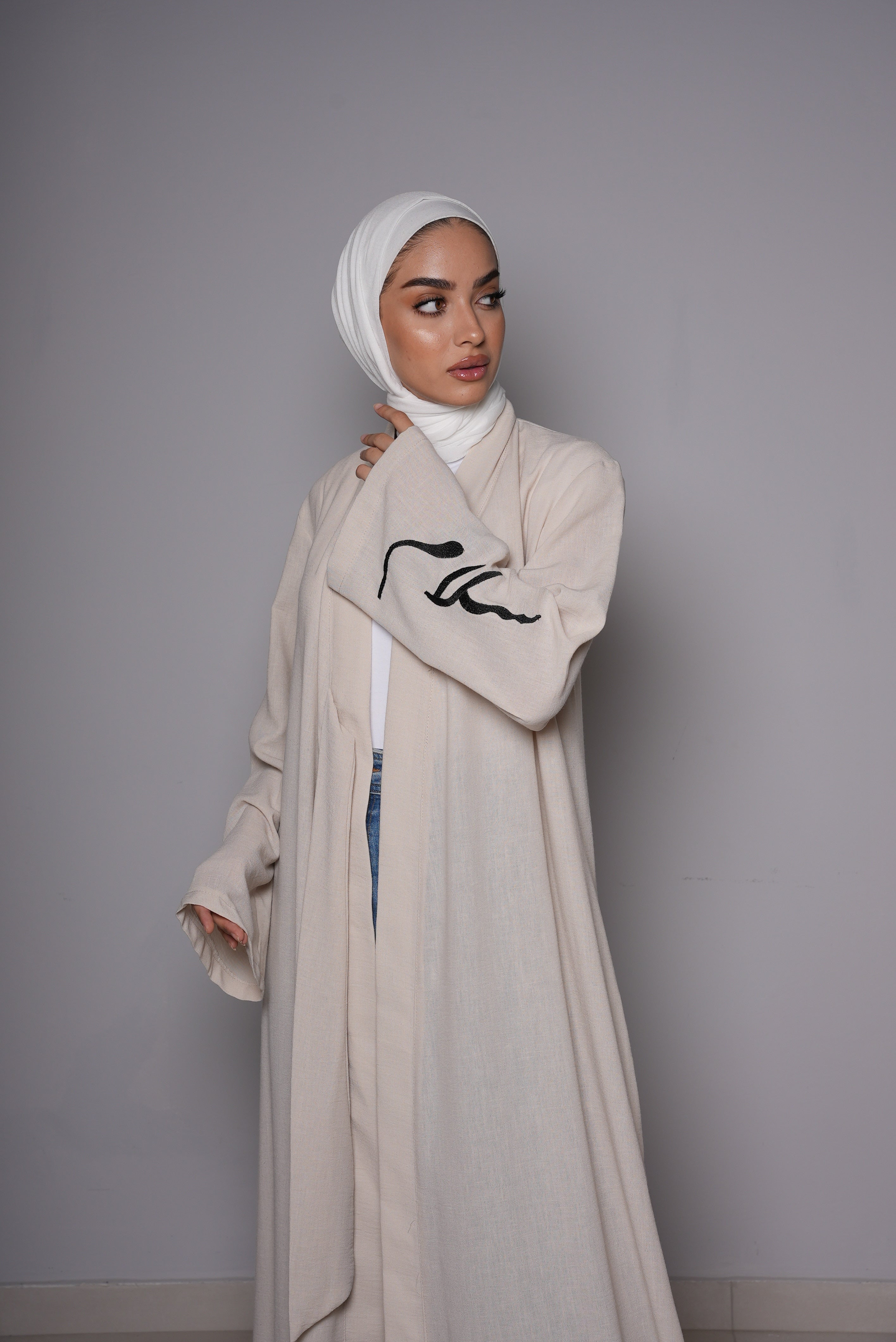 Abaya Beige
