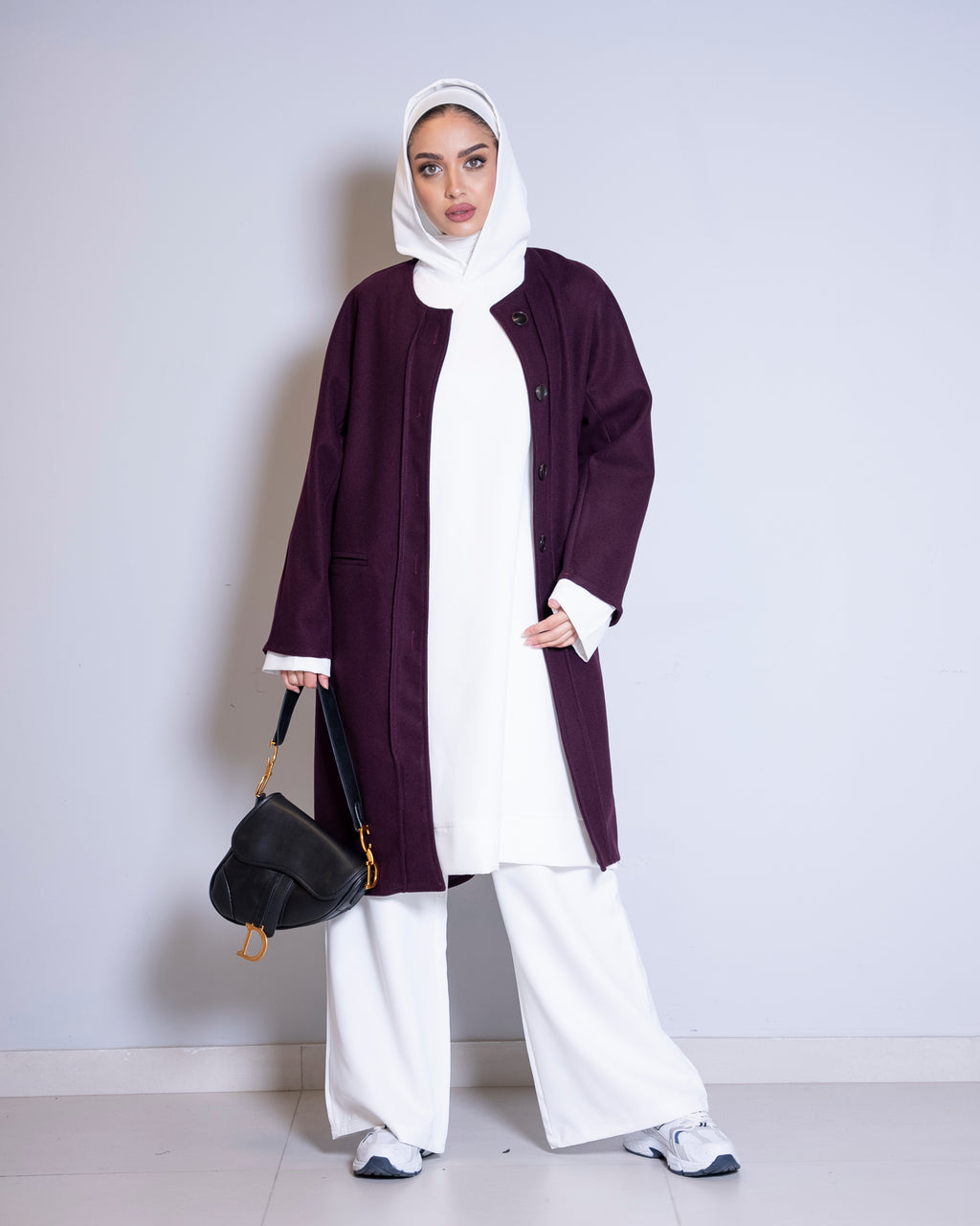 Burgundy coats