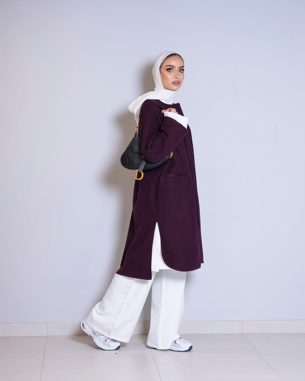 Burgundy coats