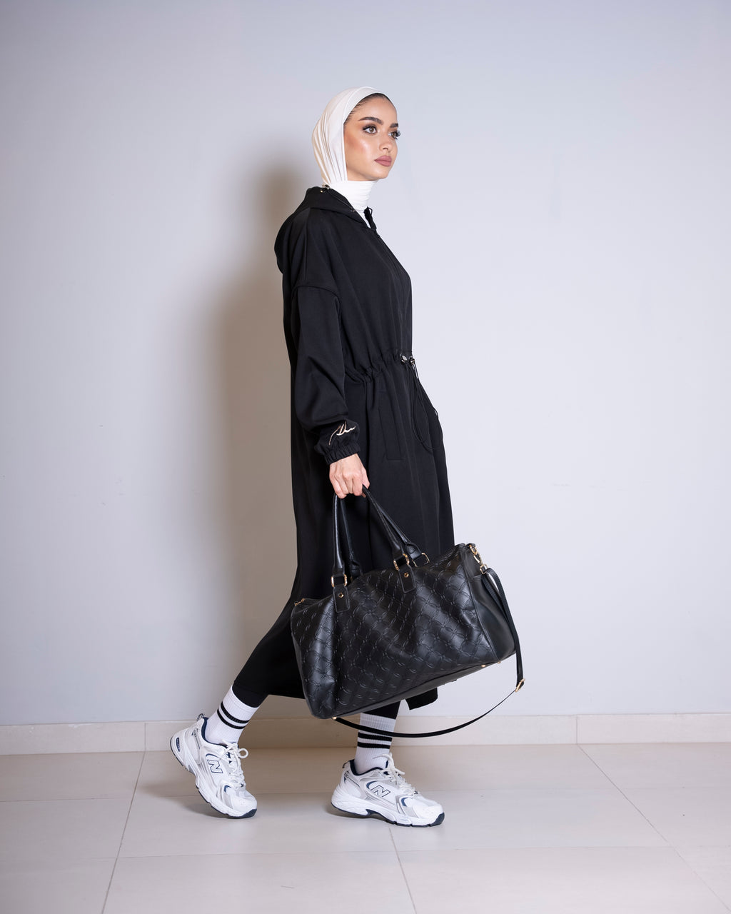 Black Salam Long Jacket