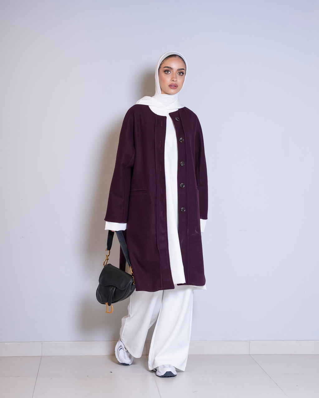 Burgundy coats