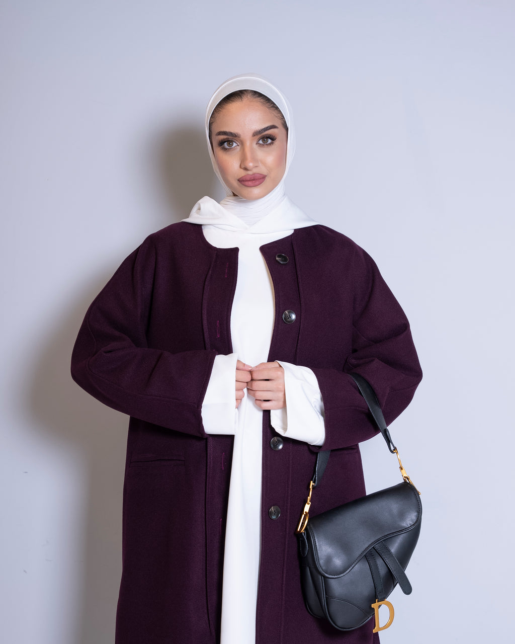 Burgundy coats
