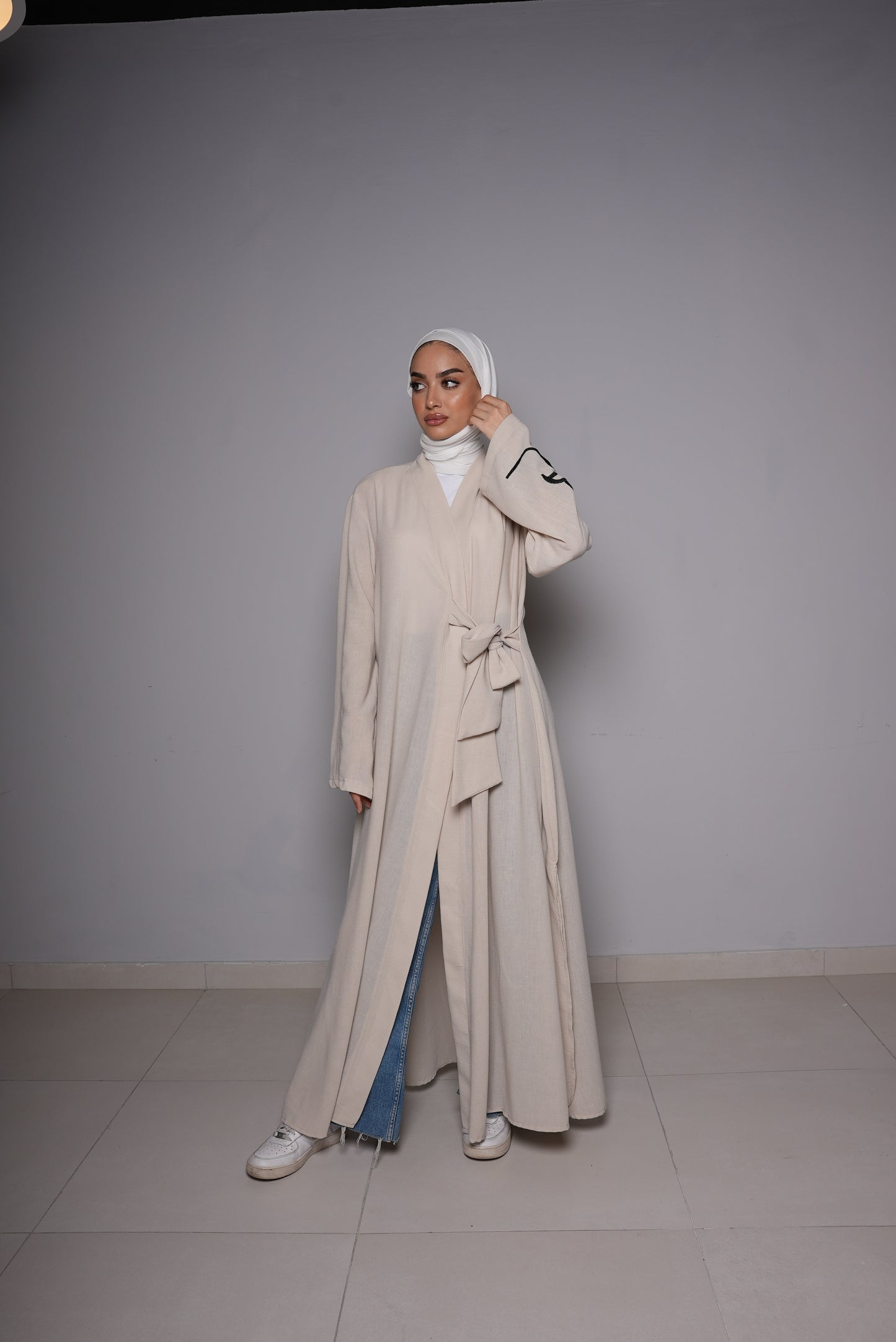 ABAYA BEIGE