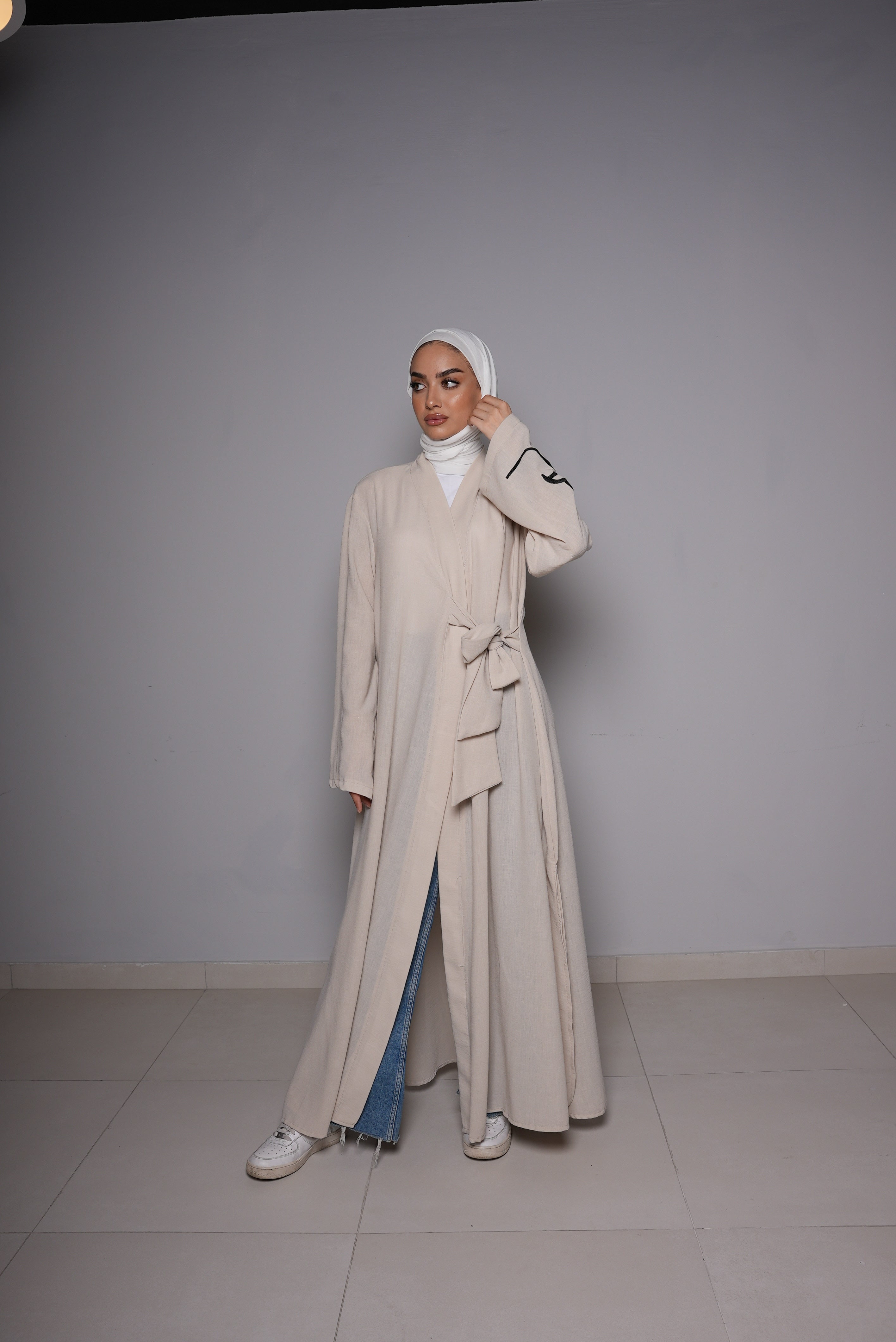 Abaya Beige