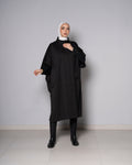 Black Prestige Trench Coat