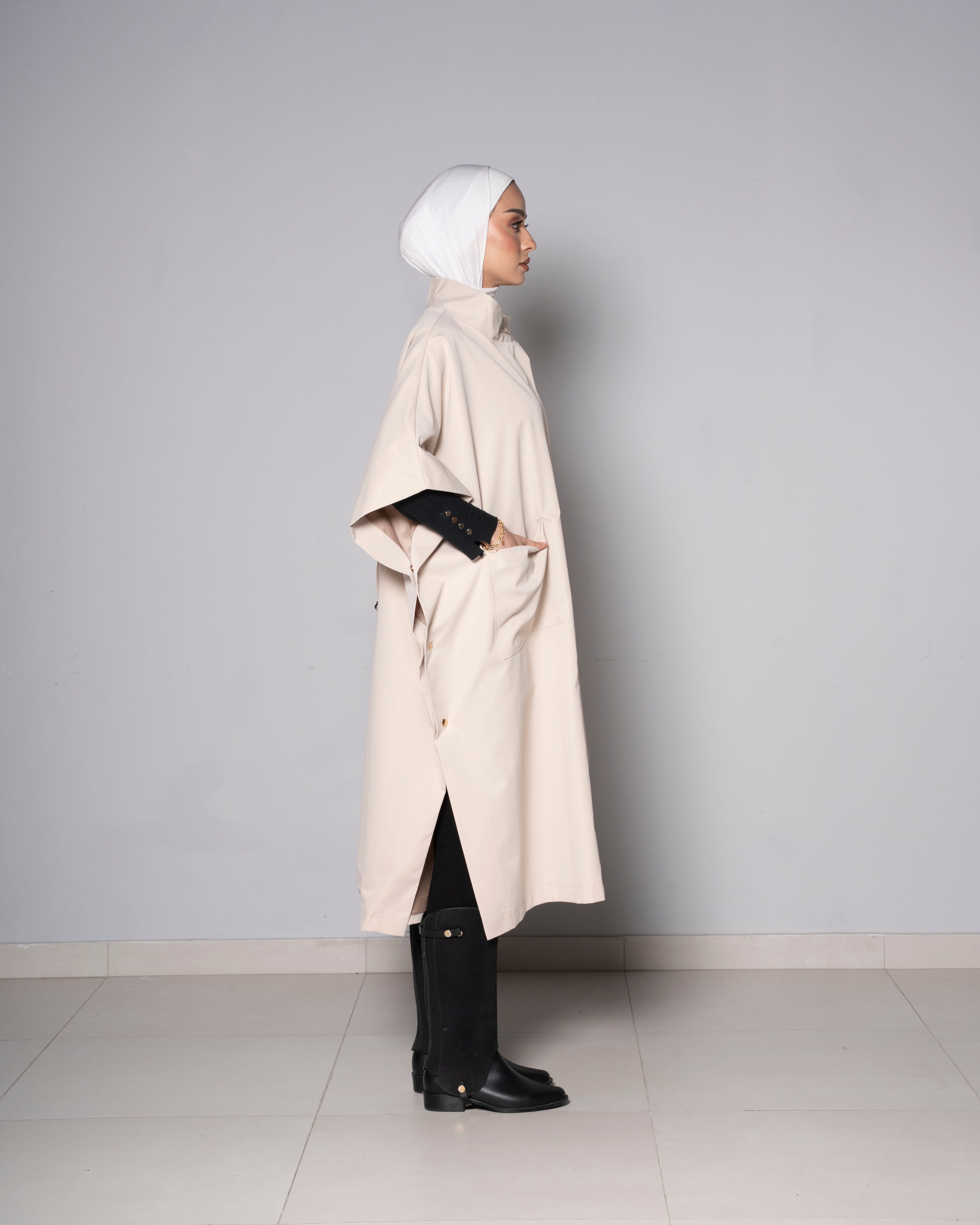 Light- Beige Prestige Trench Coat