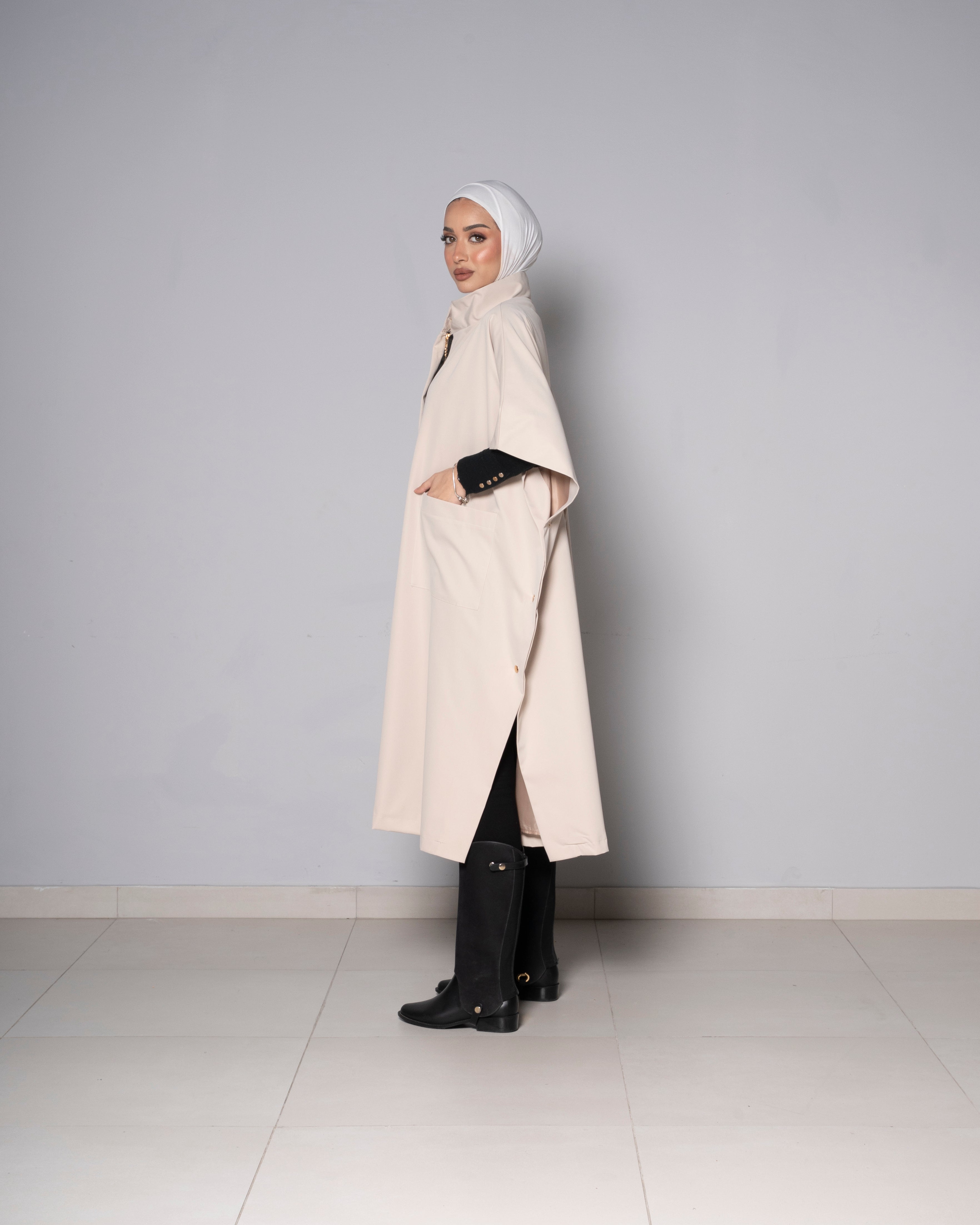 Light- Beige Prestige Trench Coat