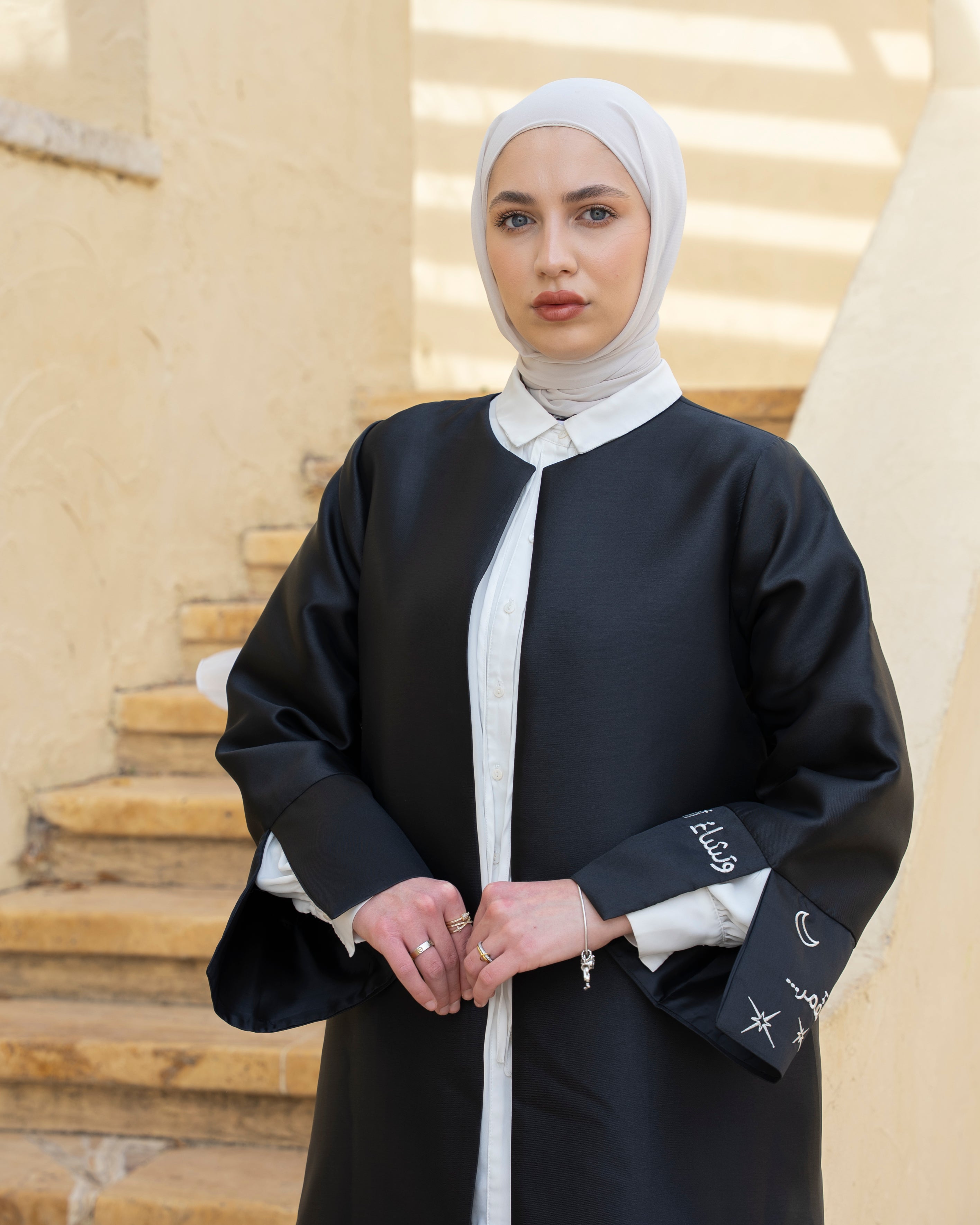 Royal Black Ramadan Caftan