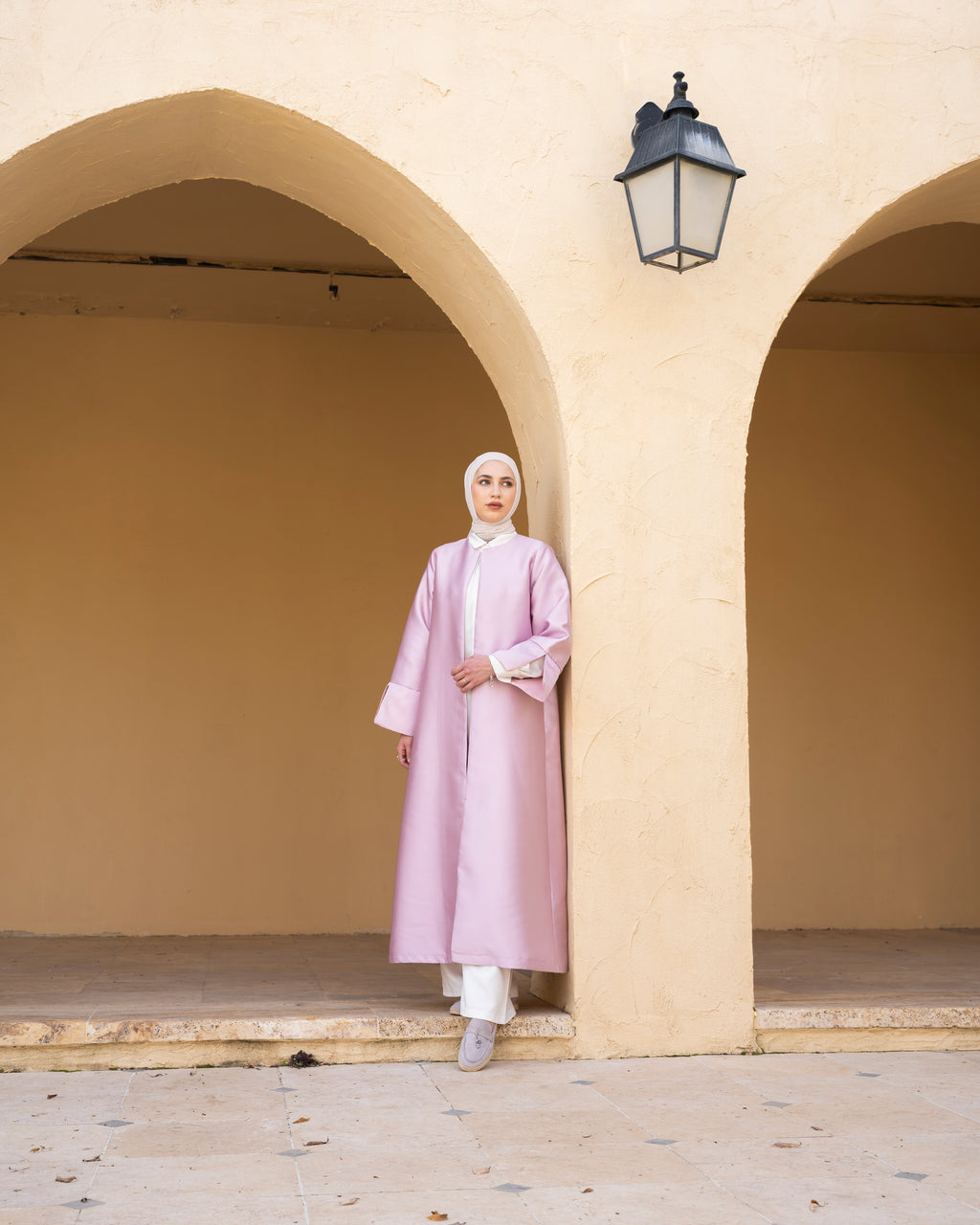 Cool Pink Caftan