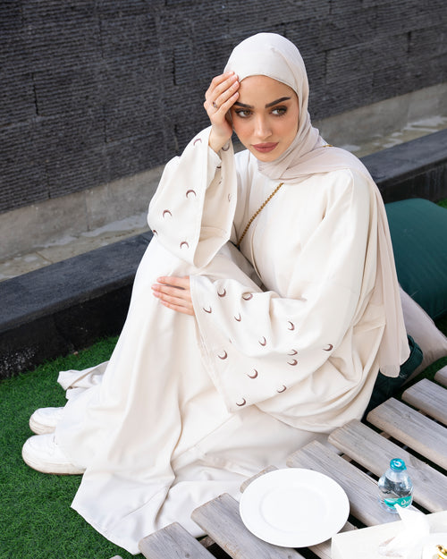 Beige Ramadan Abaya