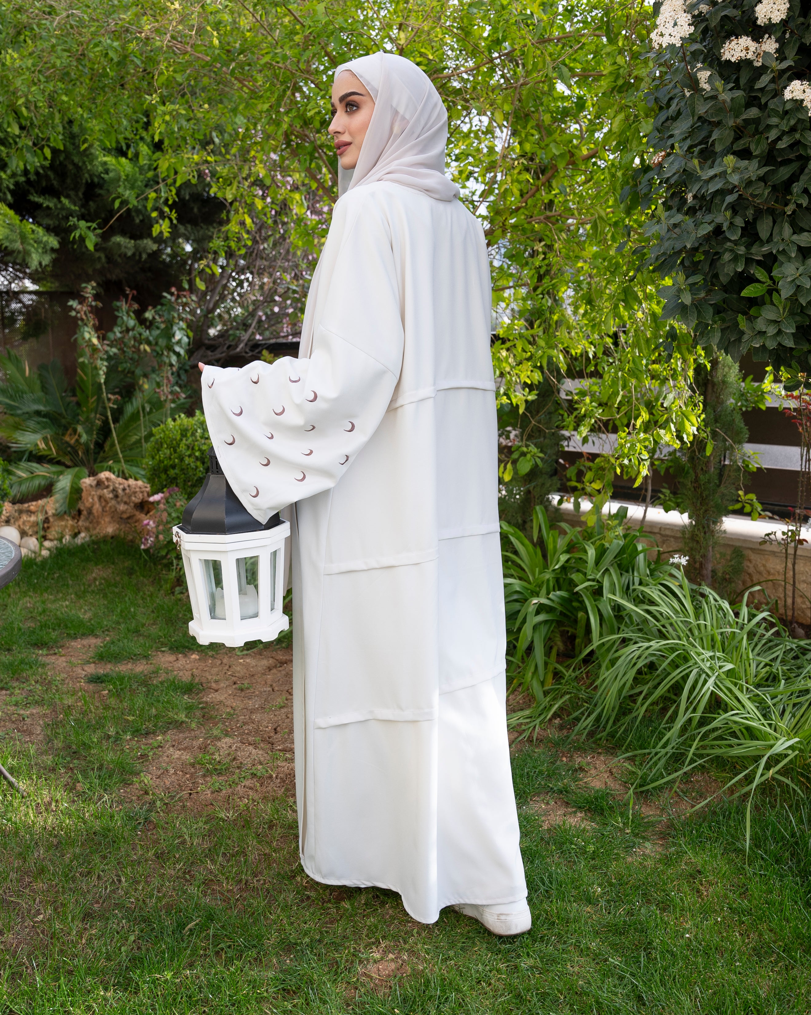 Beige Ramadan Abaya
