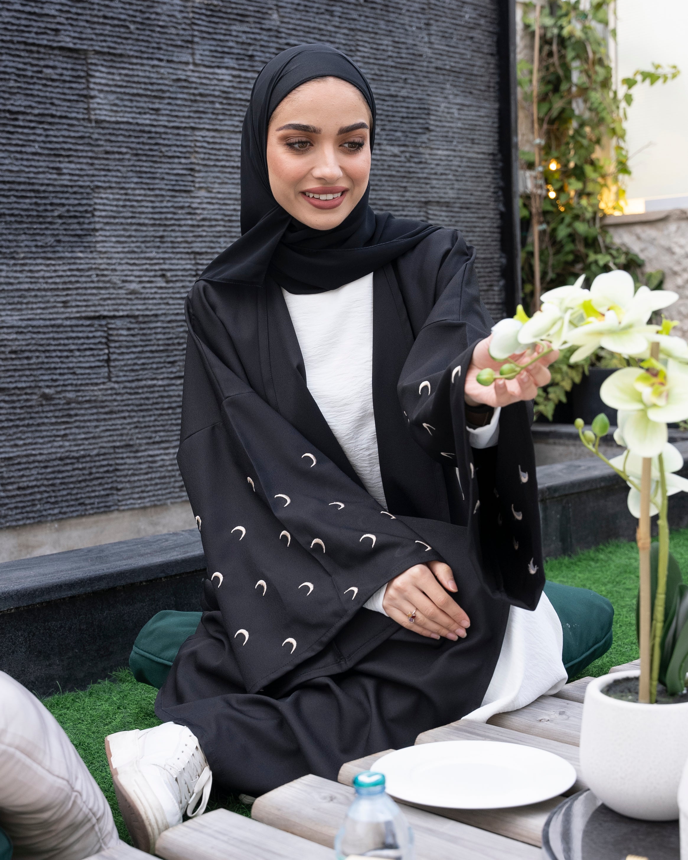Black Ramadan Abaya