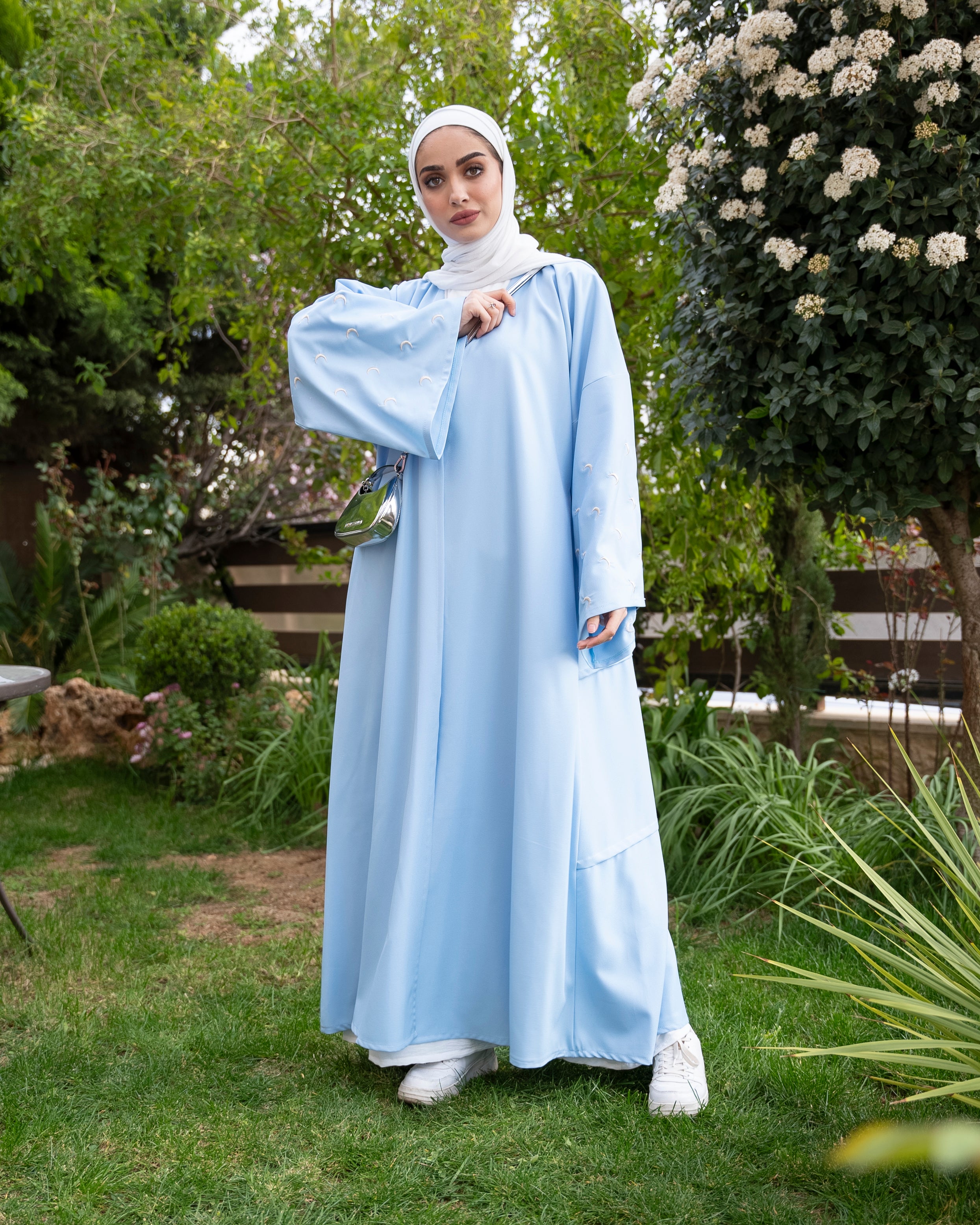 Blue Ramadan Abaya