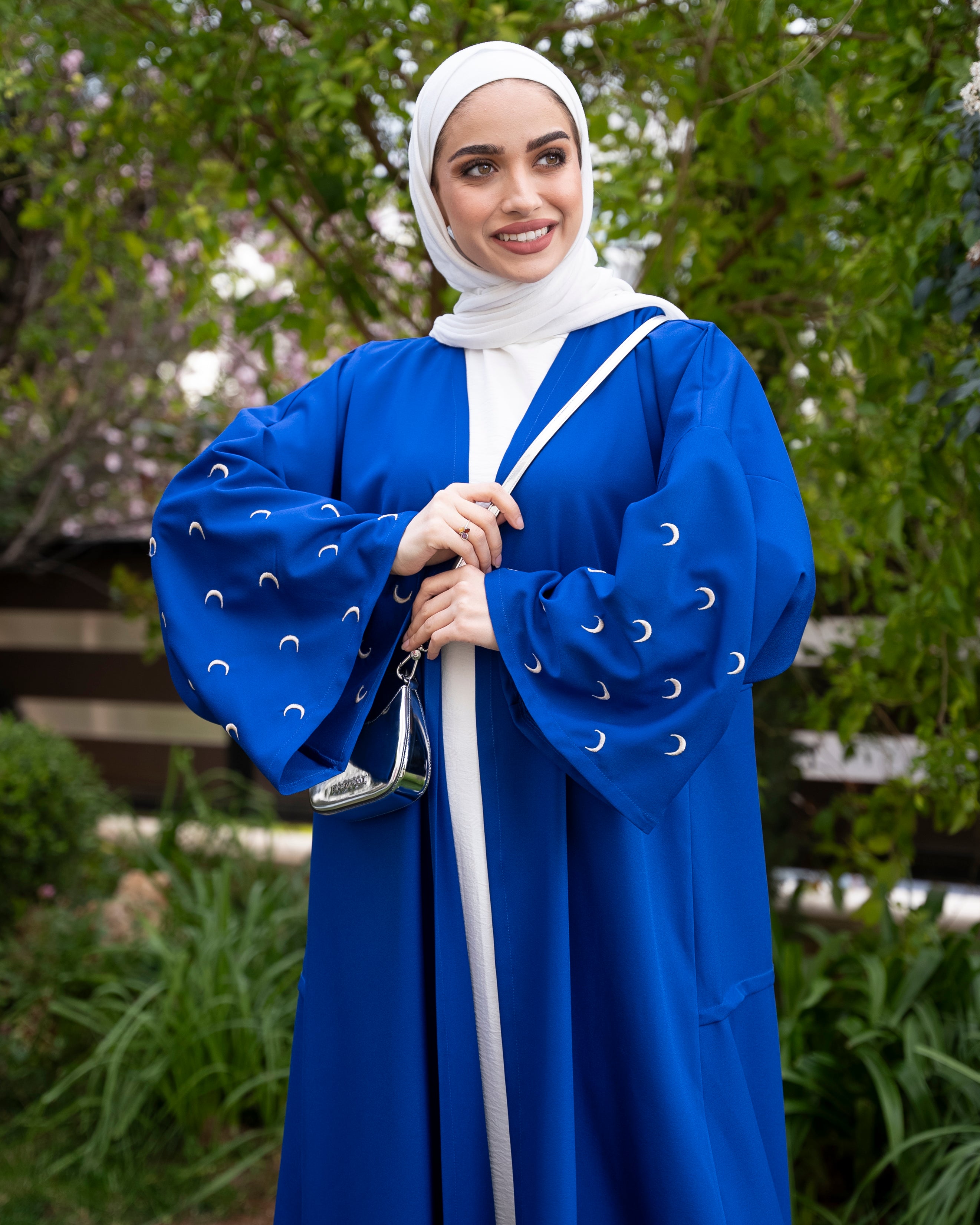 Indigo Ramadan Abaya