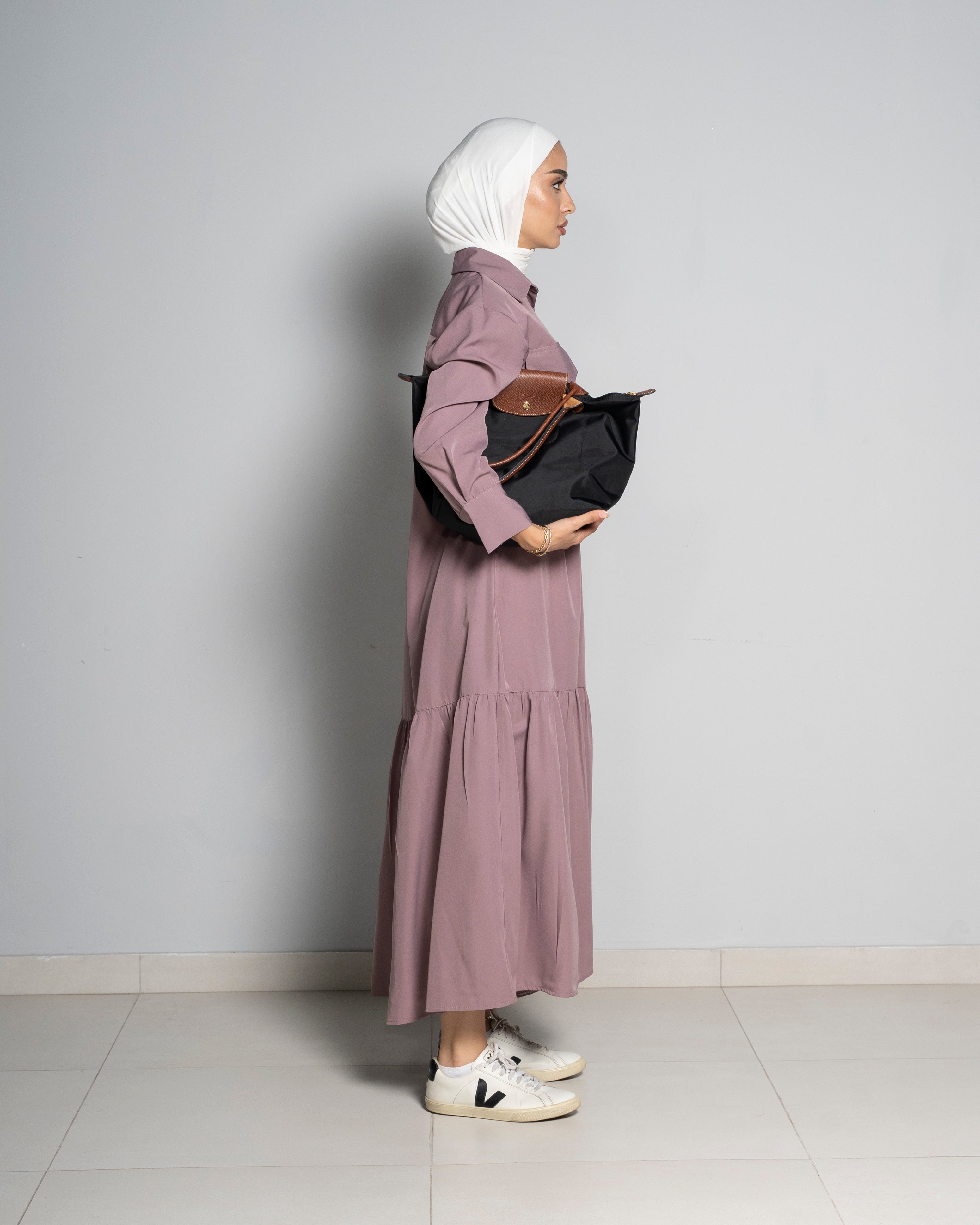 Dusty Pink Salam Dress