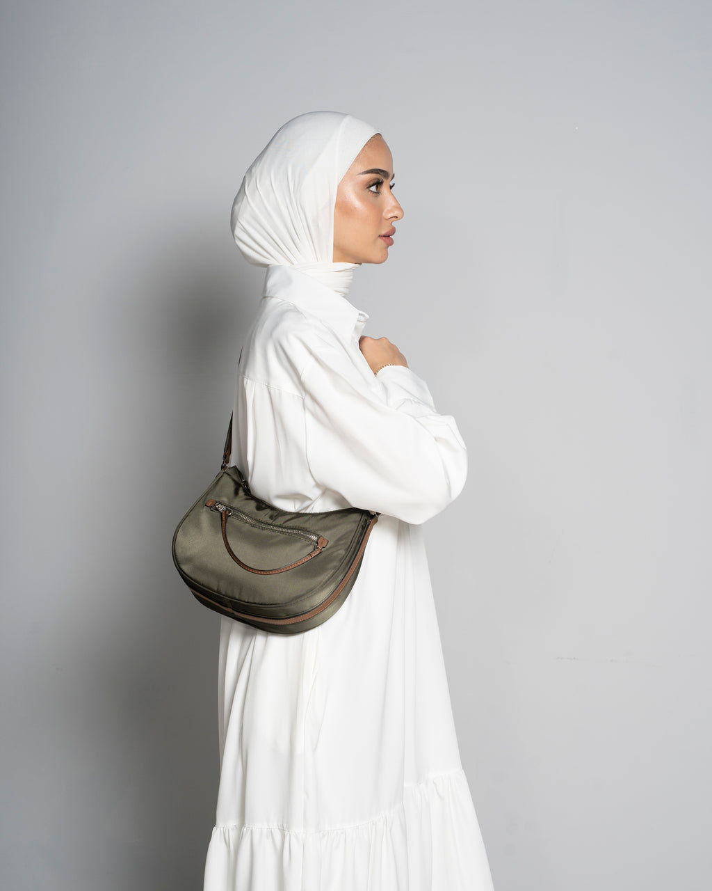 White Salam Dress