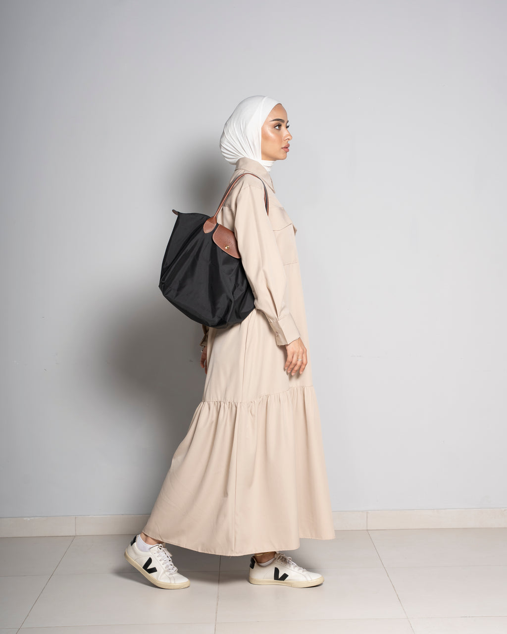 Biege Salam Dress