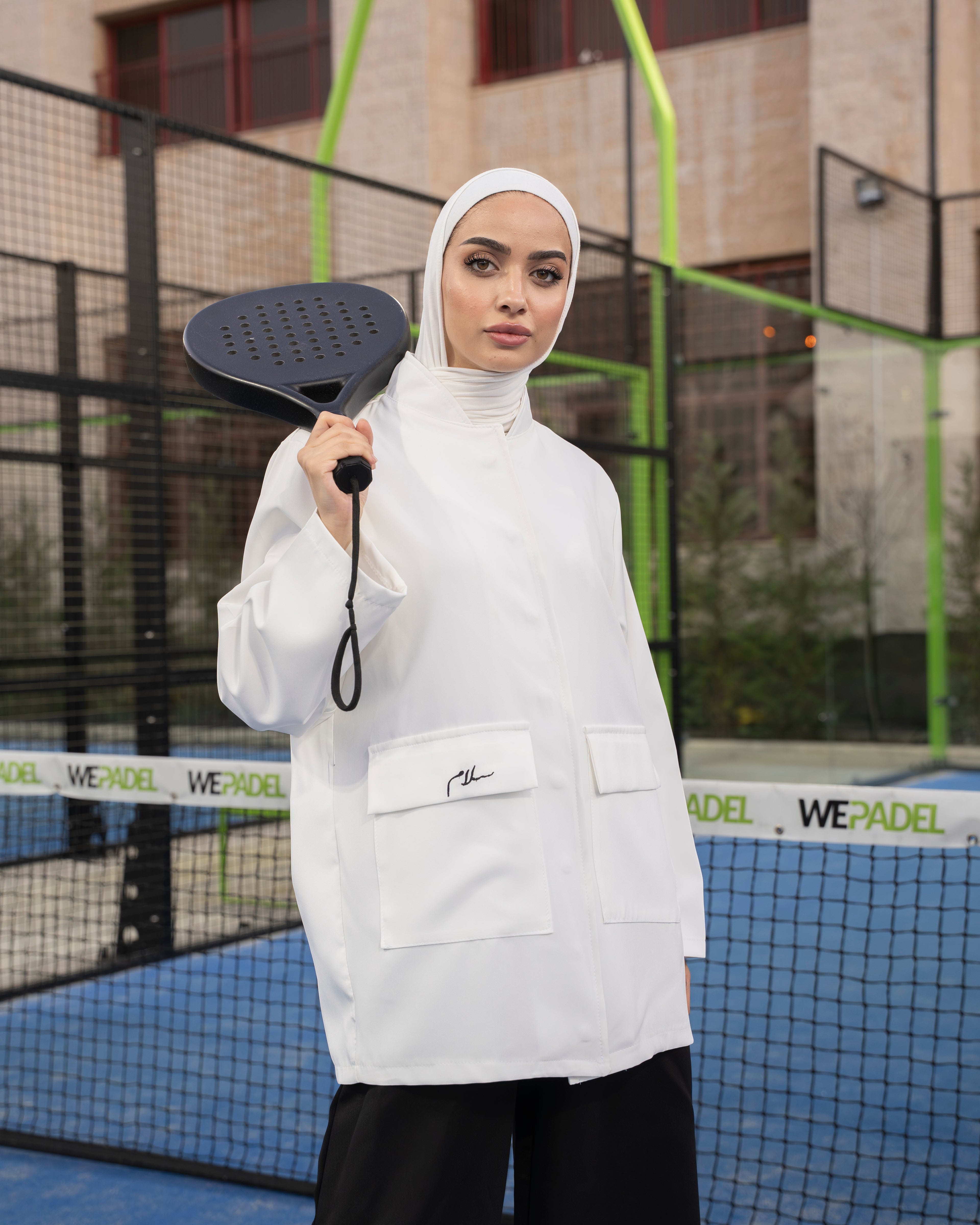 White Short Salam Jacket