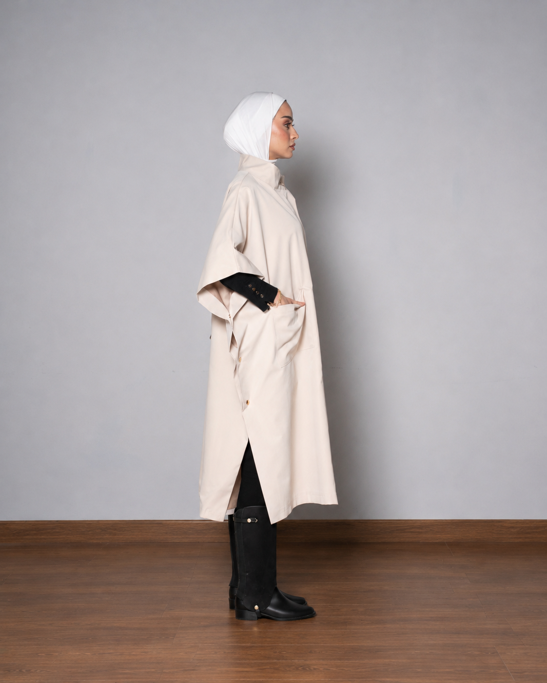Light- Beige Prestige Trench Coat