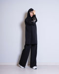 Black Salam Short Hoodie